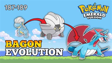 does bagon evolve into salamence.